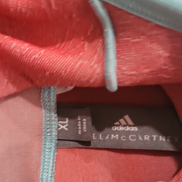 Adidas by Stella McCartney Aqua and Red Sweatshirt - Picture 6 of 12